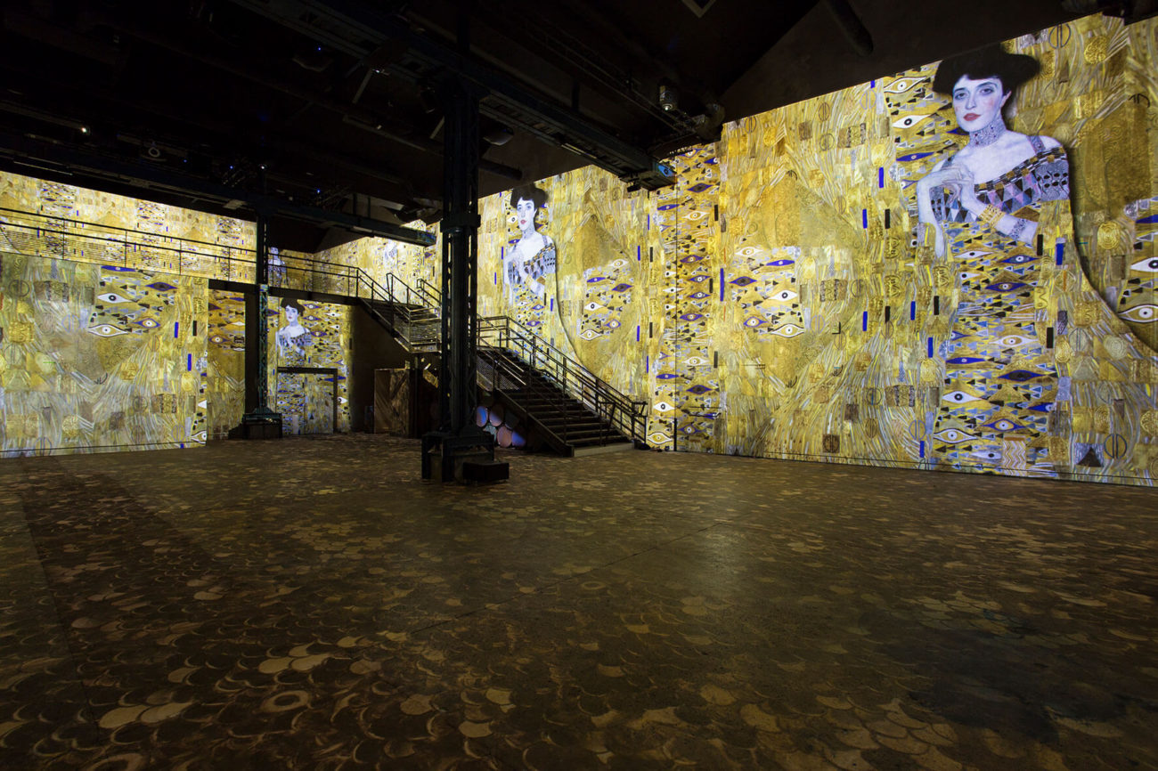 atelier des lumières klimt