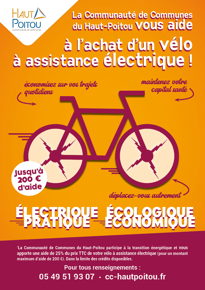 aide velo electrique entreprise
