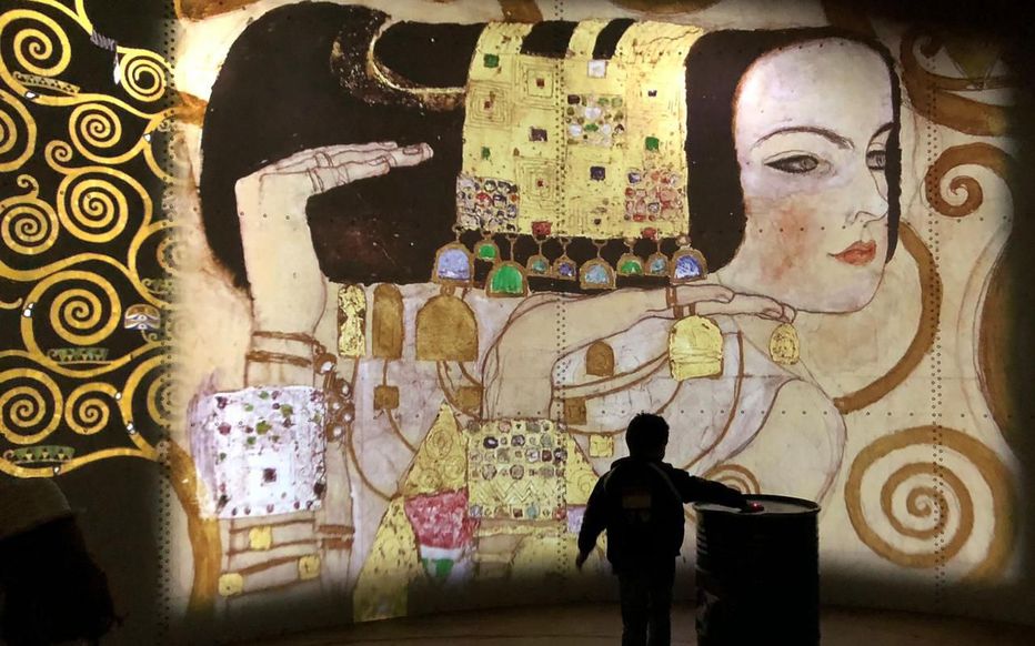 atelier des lumières klimt