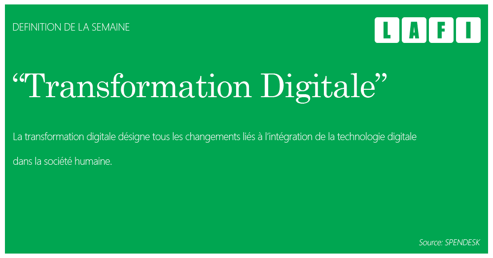 transformation digitale c est quoi